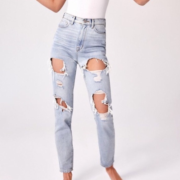 Urban Outfitters Pants - UO BDG High Rise Ripped Mom Jeans